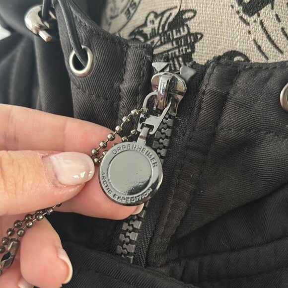 Oppenheimer Arctic Expedition Black Women’s Jacket Size M - Picture 5 of 13